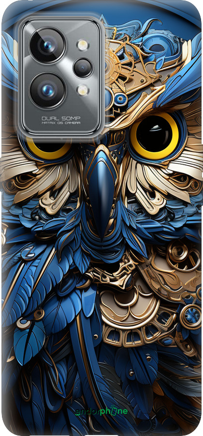 Силиконовый чехол Сова v2 для Realme GT2 Pro - 5649u-2566 изображение 