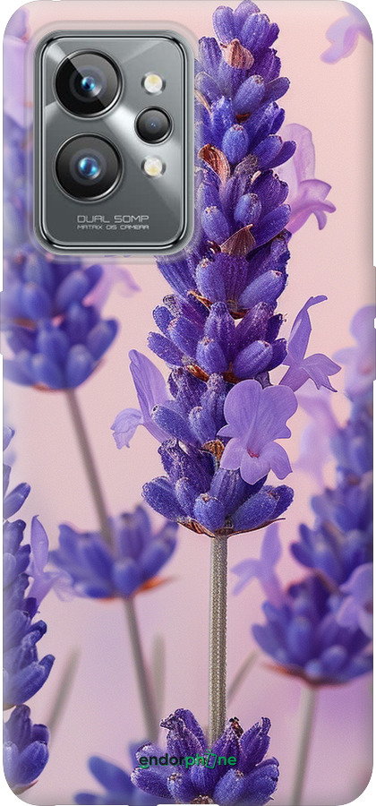 Силіконовий чехол Лаванда для Realme GT2 Pro - 6037u-2566 изображение 
