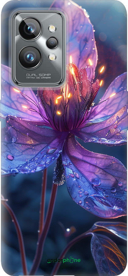 Силіконовий чехол Магічна квітка для Realme GT2 Pro - 6038u-2566 изображение 