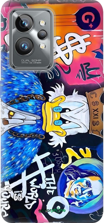 Силиконовый чехол Скрудж 2 для Realme GT2 Pro - 6285u-2566 изображение 