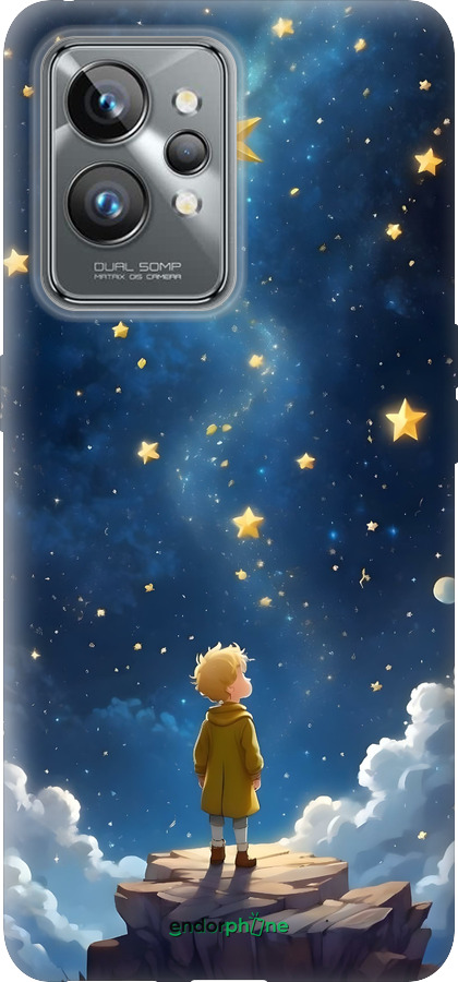 Силиконовый чехол Маленький принц для Realme GT2 Pro - 6326u-2566 изображение 