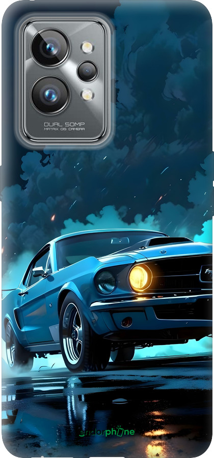 Силиконовый чехол Форд мустанг для Realme GT2 Pro - 6374u-2566 изображение 