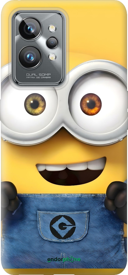 Силиконовый чехол Миньон для Realme GT2 Pro - 6389u-2566 изображение 