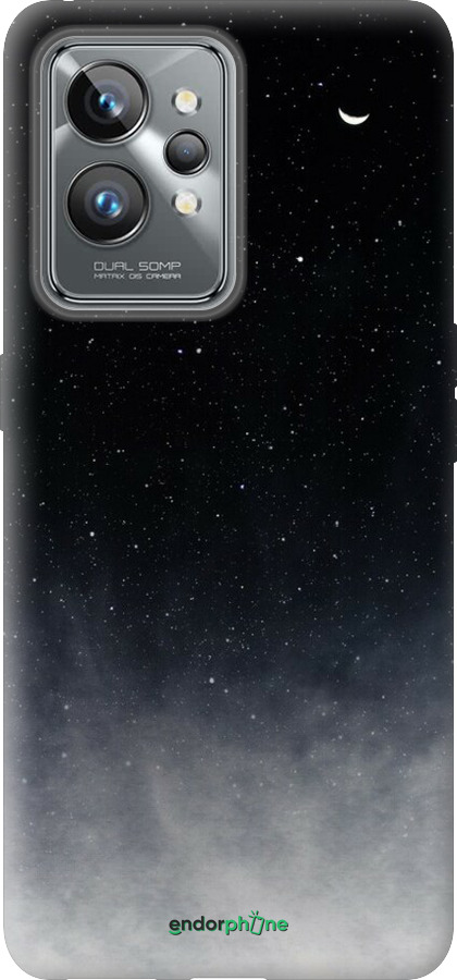 Силиконовый чехол Сині хмари, Синій місяць для Realme GT2 Pro - 6396u-2566 изображение 