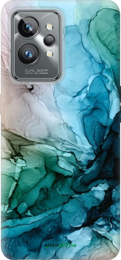 Силиконовый чехол С красочной абстрактной картиной Соленые берега для Realme GT2 Pro - 6405u-2566 изображение 