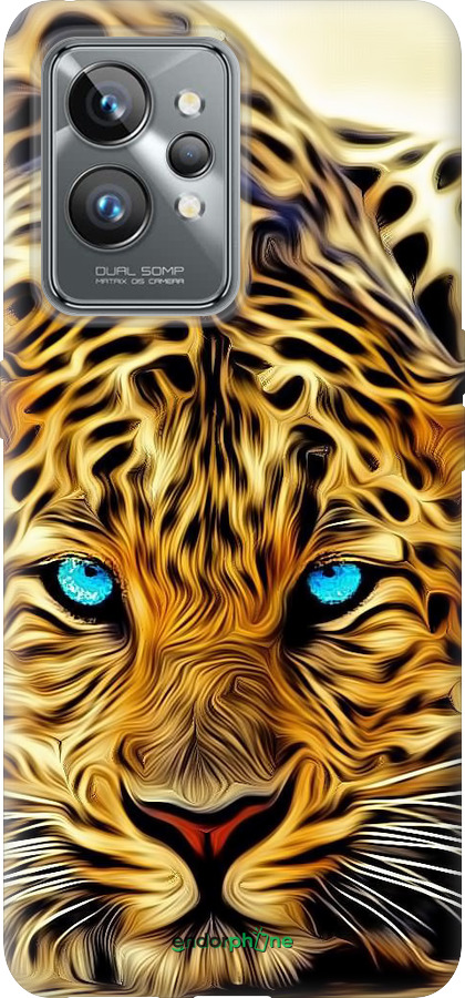 Силиконовый чехол Леопард для Realme GT2 Pro - 6611u-2566 изображение 