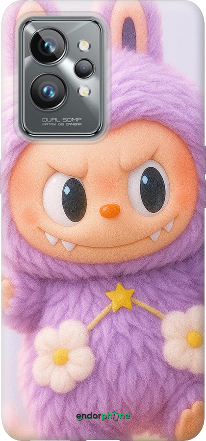 Силіконовий чехол Лабубу для Realme GT2 Pro - 6708u-2566 изображение 