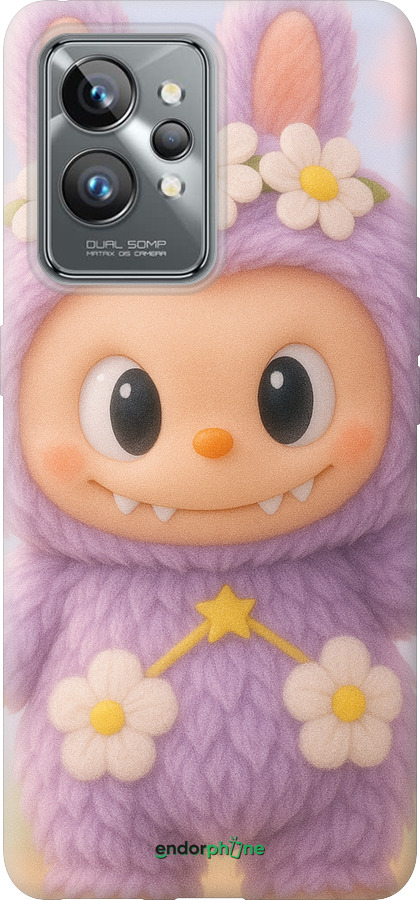 Силиконовый чехол Лабубу 1 для Realme GT2 Pro - 6709u-2566 изображение 