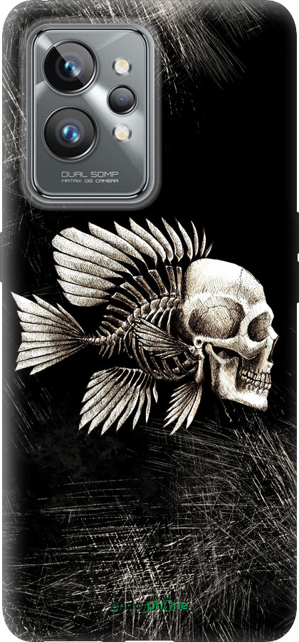 Силиконовый чехол Рыбо-человек для Realme GT2 Pro - 683u-2566 изображение 