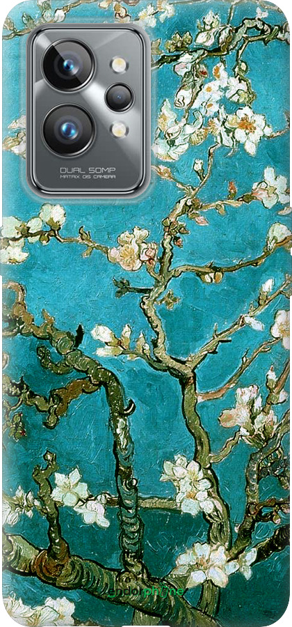 Силиконовый чехол Винсент Ван Гог. Сакура для Realme GT2 Pro - 841u-2566 изображение 