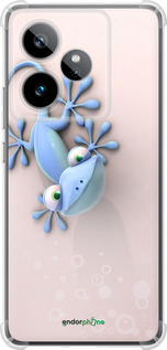 Силикон с усиленными углами чехол Геккончик для Realme GT7 - 1094sp-4027 изображение 