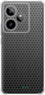 Силикон с усиленными углами чехол Ячейки для Realme GT7 - 243sp-4027 изображение 