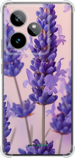 Силикон с усиленными углами чехол Лаванда для Realme GT7 - 6037sp-4027 изображение 