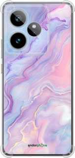 Силикон с усиленными углами чехол Нежный мрамор для Realme GT7 - 6310sp-4027 изображение 