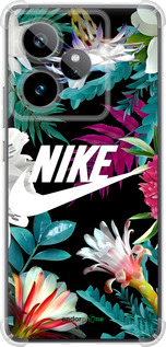 Силикон с усиленными углами чехол Nike для Realme GT7 - 6378sp-4027 изображение 