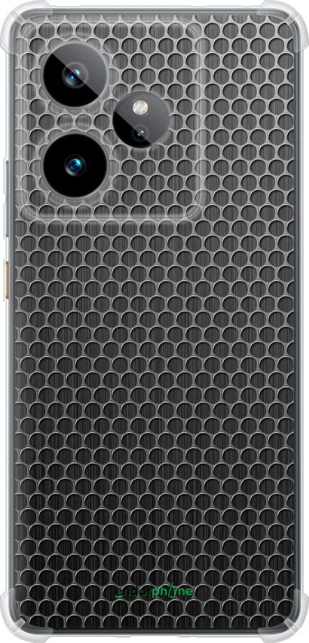 Силикон с усиленными углами чехол Ячейки для Realme GT7 - 243sp-4027 изображение 