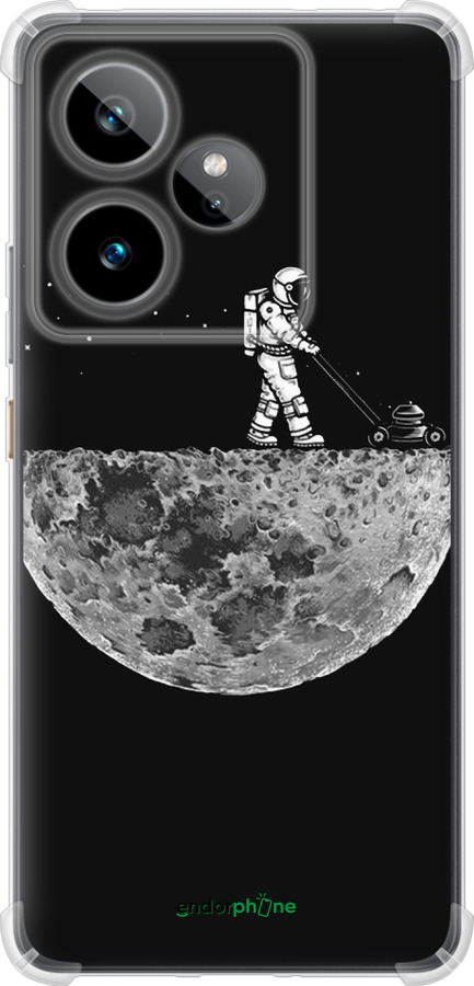 Силикон с усиленными углами чехол Moon in dark для Realme GT7 - 4176sp-4027 изображение 