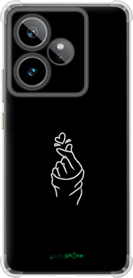Силикон с усиленными углами чехол Love You для Realme GT7 - 4298sp-4027 изображение 