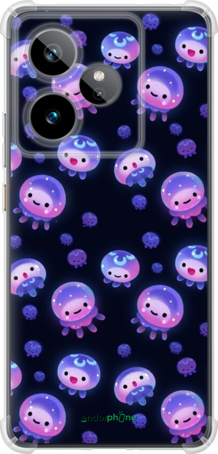 Силикон с усиленными углами чехол № 5414 для Realme GT7 - 5414sp-4027 изображение 
