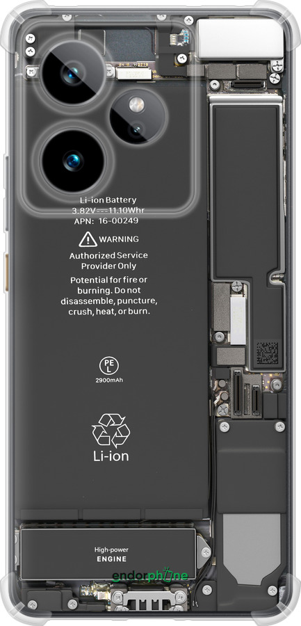 Силикон с усиленными углами чехол Детали смартфона для Realme GT7 - 5487sp-4027 изображение 