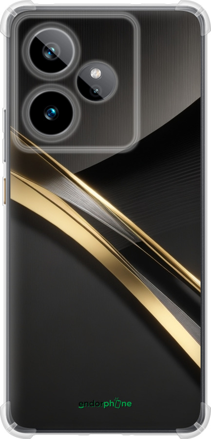 Силикон с усиленными углами чехол Динамика для Realme GT7 - 5836sp-4027 изображение 