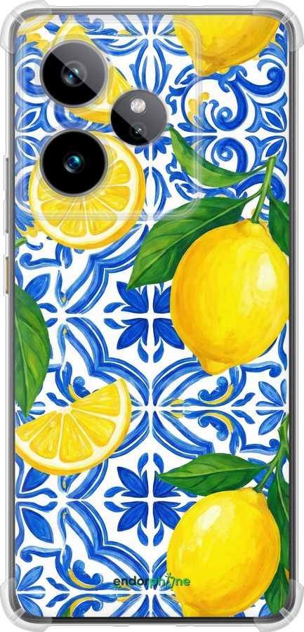 Силикон с усиленными углами чехол Grocery Girl Italian Summer для Realme GT7 - 6766sp-4027 изображение 