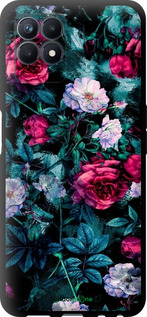 TPU чехол Сад и розы для Realme Narzo 50 - 6483b-3066 изображение 