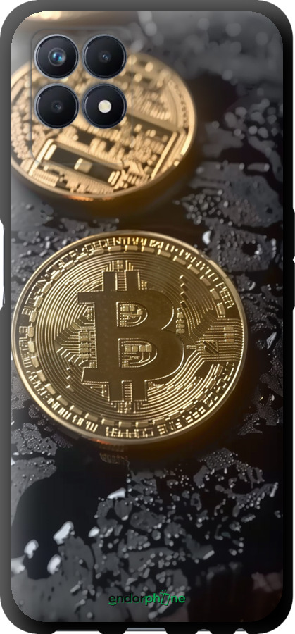 TPU чехол Вулканический Bitcoin для Realme Narzo 50 - 6092b-3066 изображение 