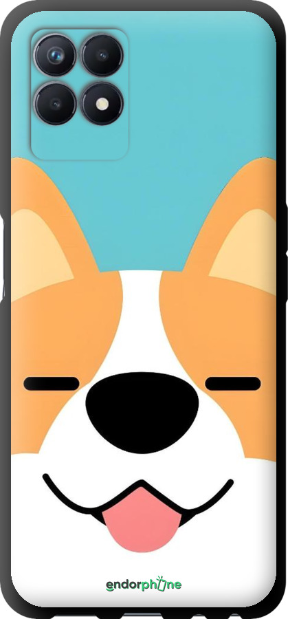 TPU чехол Корги для Realme Narzo 50 - 6280b-3066 изображение 