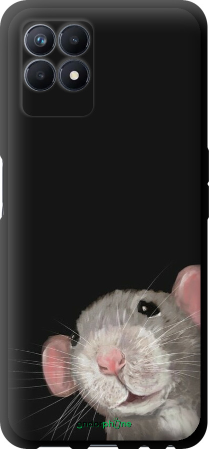 TPU чехол The Peeking Rat для Realme Narzo 50 - 6442b-3066 изображение 