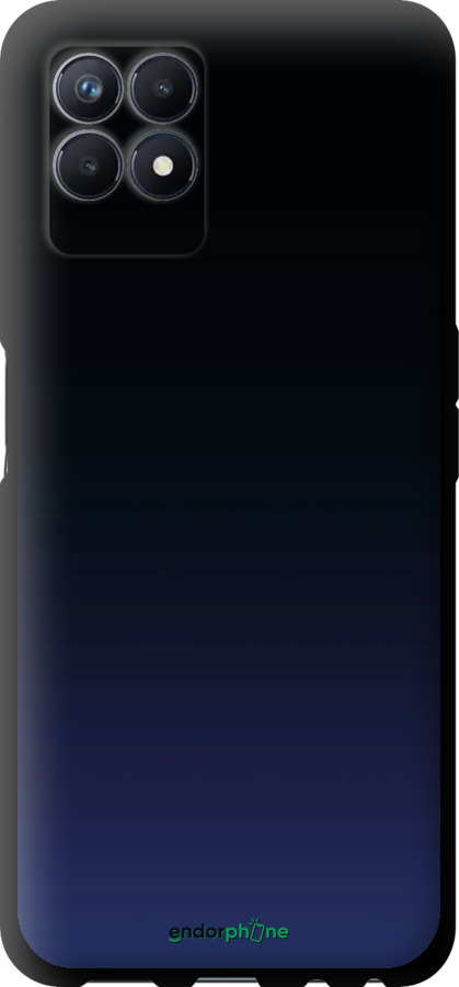 TPU чехол Градієнт у темно-синьому стилі для Realme Narzo 50 - 6542b-3066 изображение 