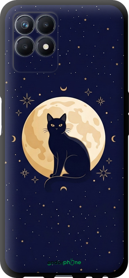 TPU чехол Cute Cat Celestial/Witchy для Realme Narzo 50 - 6787b-3066 изображение 