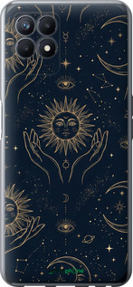 Силиконовый чехол 'Celestial Harmony: Sun & Moon Gold Mystic Pattern' для Realme Narzo 50 изображение 5