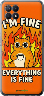 Силиконовый чехол 'Funny Cat' для Realme Narzo 50 изображение 9