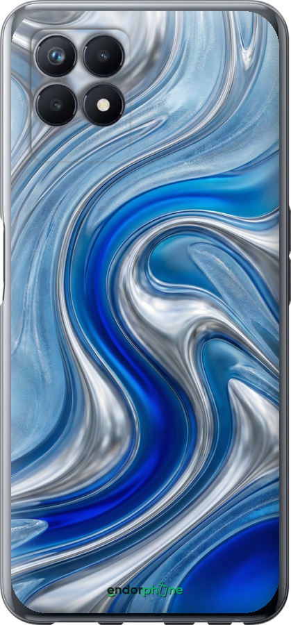 Силіконовий чехол Liquid Chrome для Realme Narzo 50 - 6781u-3066 изображение 