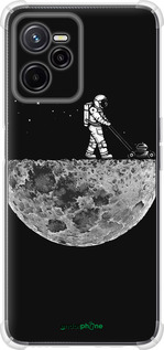 Силикон с усиленными углами чехол Moon in dark для Realme C35 - 4176sp-4235 изображение 