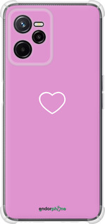 Силикон с усиленными углами чехол Сердце 2 для Realme C35 - 4863sp-4235 изображение 