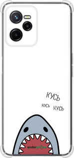 Силикон с усиленными углами чехол Акула для Realme C35 - 4870sp-4235 изображение 