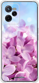 Силикон с усиленными углами чехол Сирень для Realme C35 - 527sp-4235 изображение 