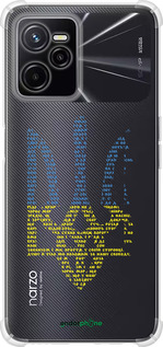 Силикон с усиленными углами чехол Herb для Realme C35 - 5280sp-4235 изображение 