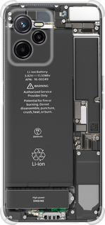 Силикон с усиленными углами чехол Детали смартфона для Realme C35 - 5487sp-4235 изображение 