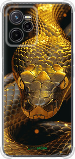Силикон с усиленными углами чехол Golden snake для Realme C35 - 6072sp-4235 изображение 