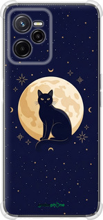 Силикон с усиленными углами чехол Cute Cat Celestial/Witchy для Realme C35 - 6787sp-4235 изображение 