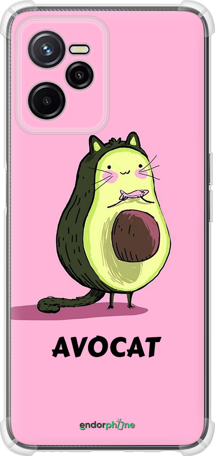 Силикон с усиленными углами чехол Avocat для Realme C35 - 4270sp-4235 изображение 