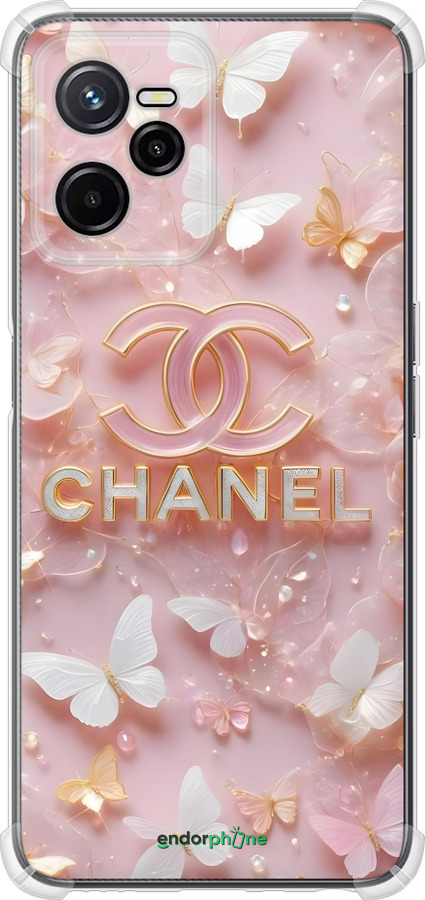 Силикон с усиленными углами чехол Шанель для Realme C35 - 6366sp-4235 изображение 
