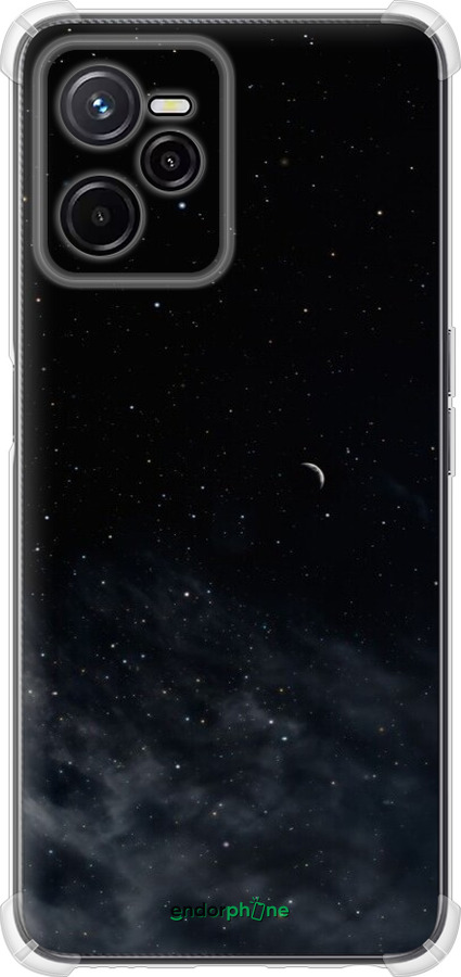 Силикон с усиленными углами чехол Ночное небо для Realme C35 - 6451sp-4235 изображение 