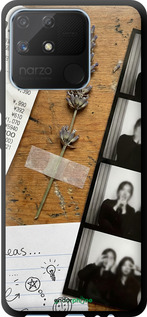 TPU чехол Aesthetic Scrapbook Collage для Realme Narzo 50A - 6773b-2514 изображение 