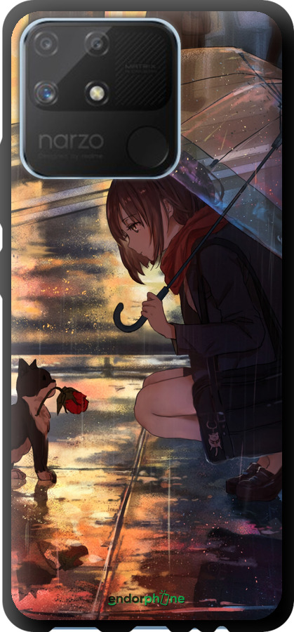 TPU чехол Anime для Realme Narzo 50A - 6609b-2514 изображение 