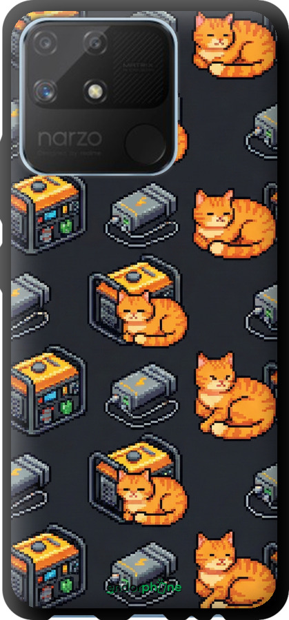 TPU чехол Autonomous Zone для Realme Narzo 50A - 6771b-2514 изображение 