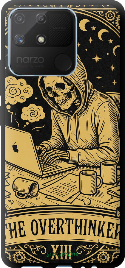 TPU чехол The Overthinker для Realme Narzo 50A - 6774b-2514 изображение 